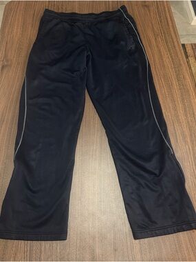 Champion Men's Jogger Pants Drawstring Ankle Zips Size L